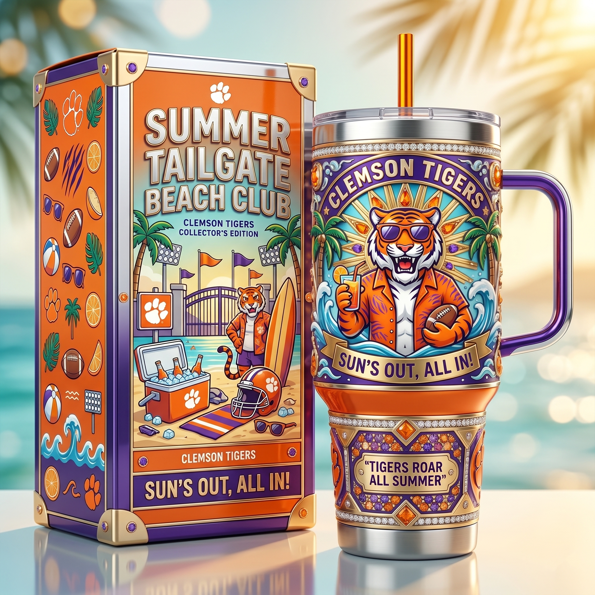 CTFB 40oz Tumbler With Handle LNTH
