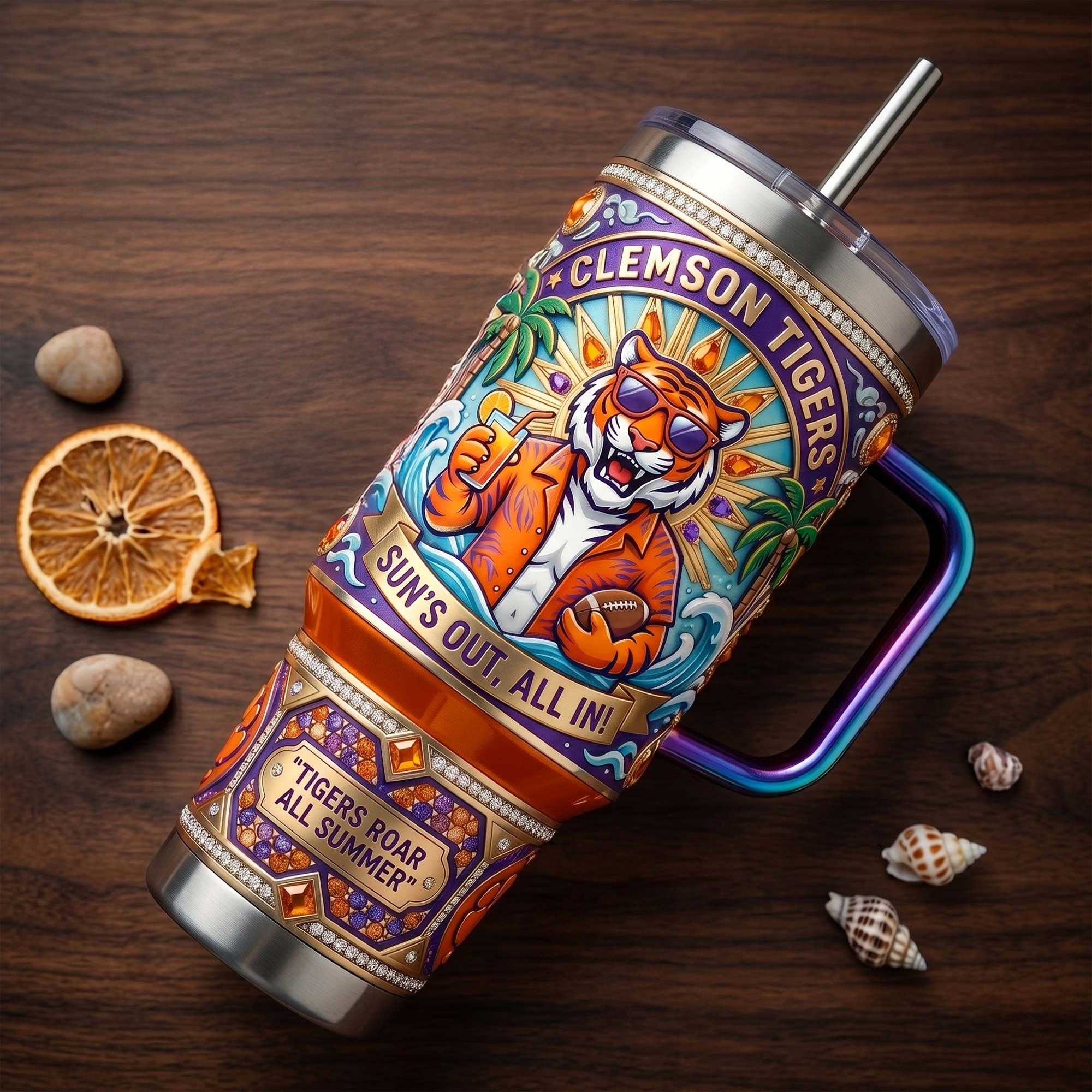 CTFB 40oz Tumbler With Handle LNTH