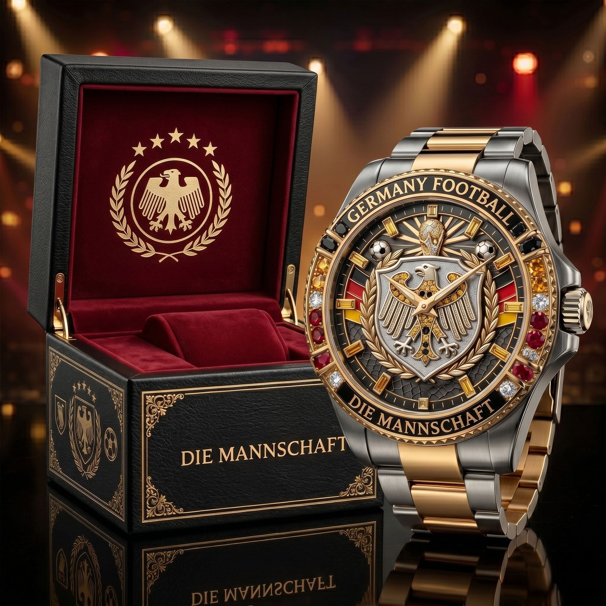 GER Premium Stainless Steel Watch TNSM