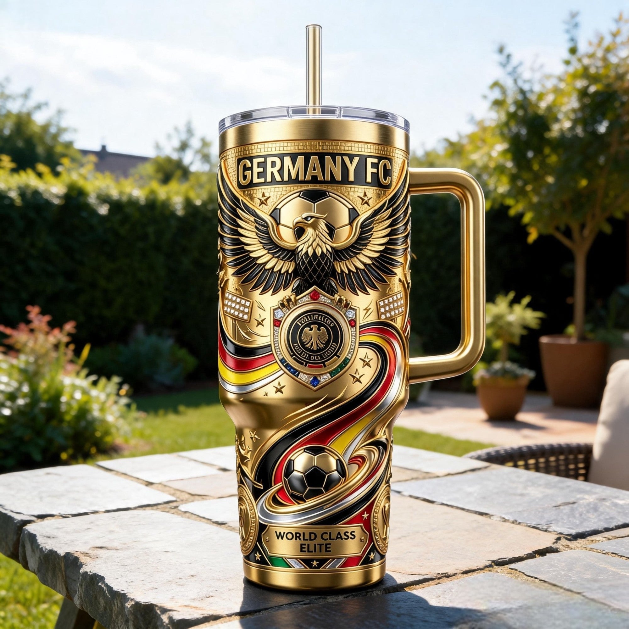 GER 40oz Tumbler With Handle PDL
