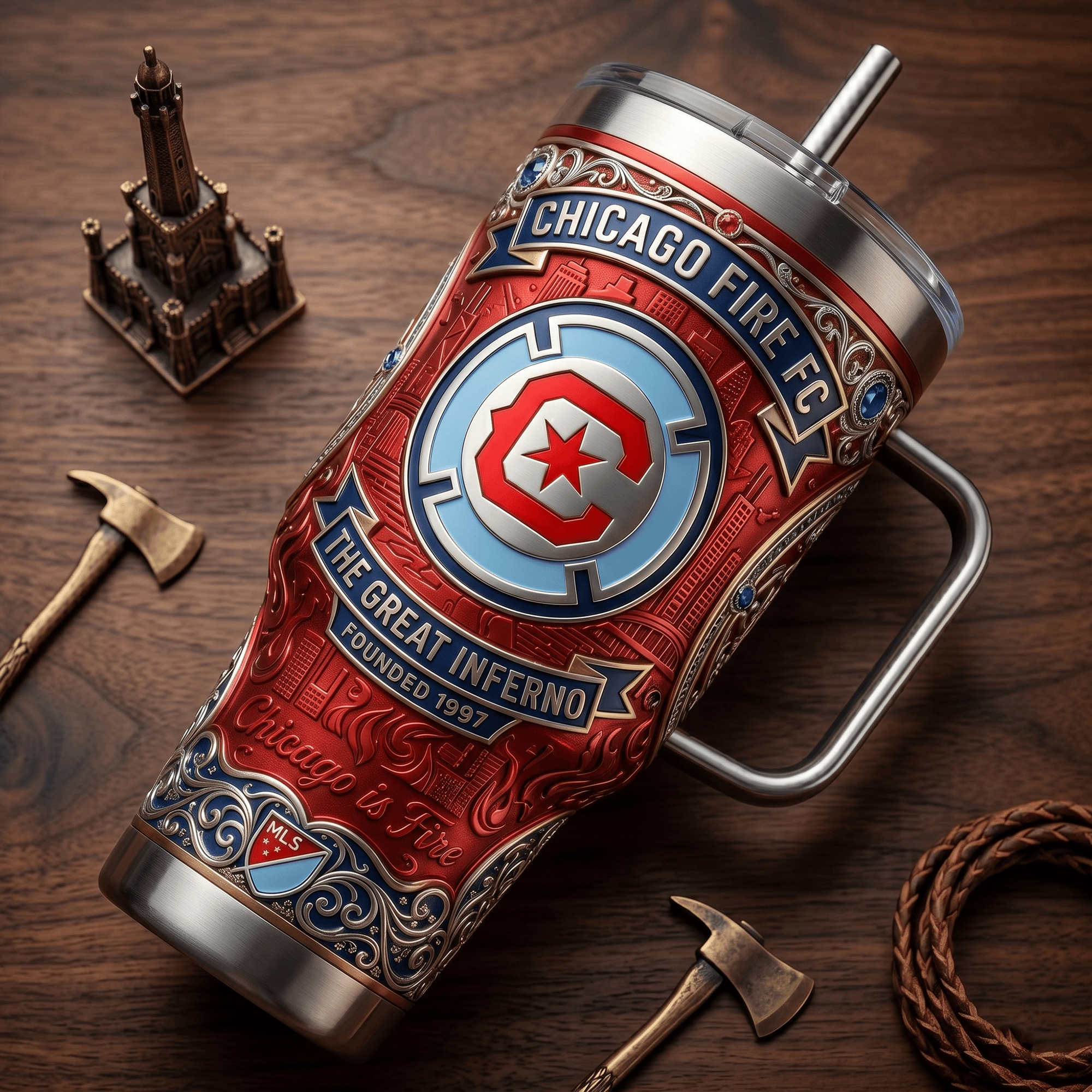 CCF 40oz Tumbler With Handle LNTH