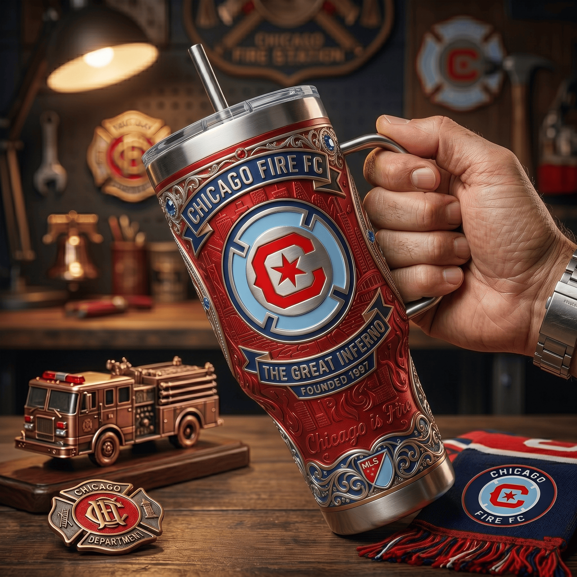 CCF 40oz Tumbler With Handle LNTH