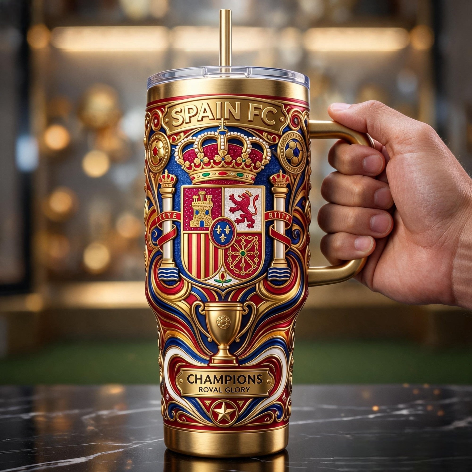 ESP 40oz Tumbler With Handle PDL