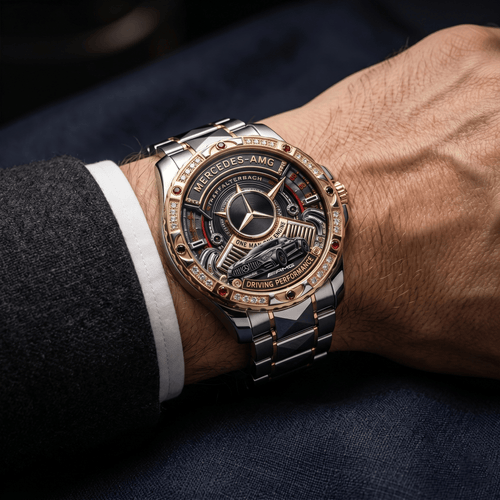 AMG Premium Stainless Steel Watch LNTH