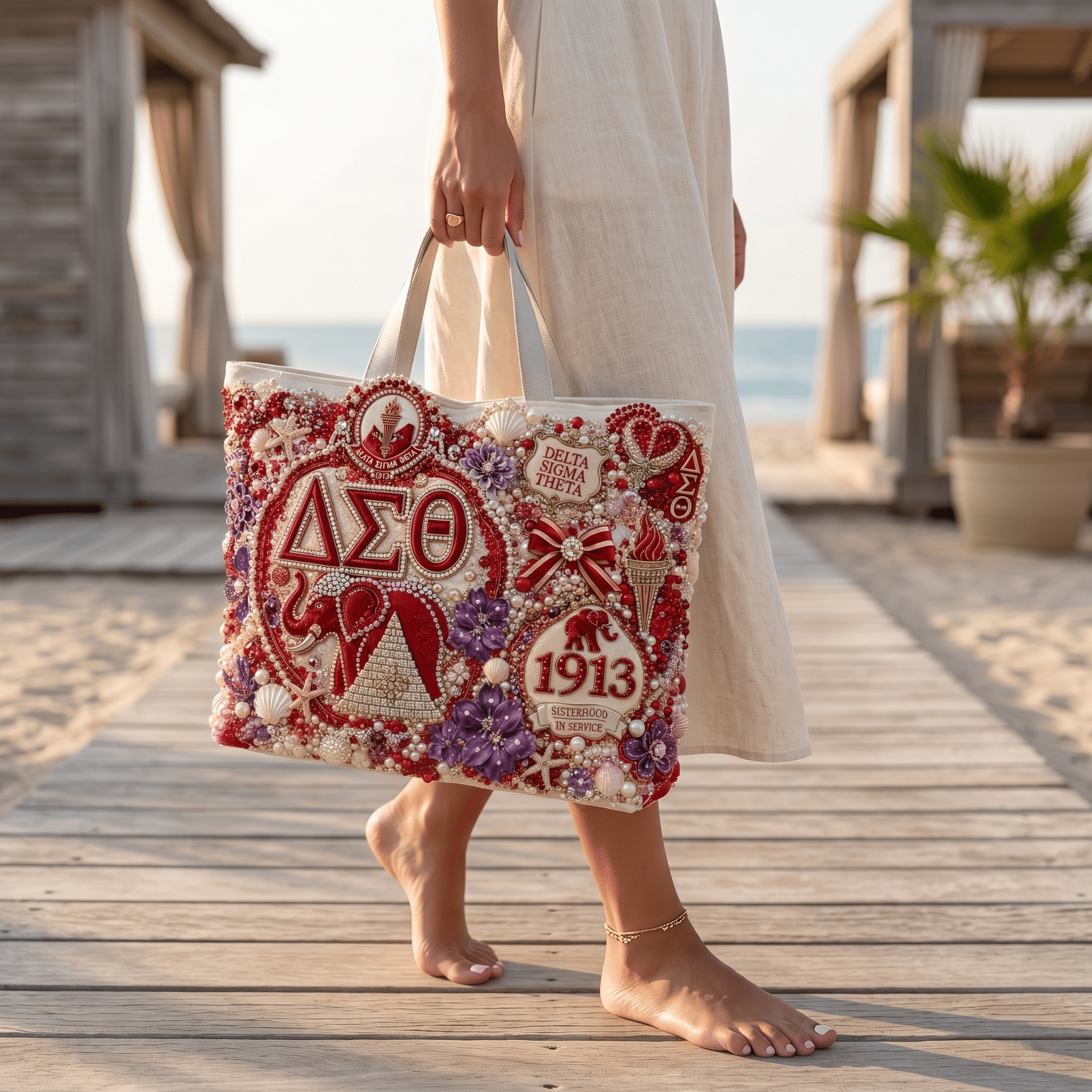 DST Summer Vibes Tote Bag HTTT