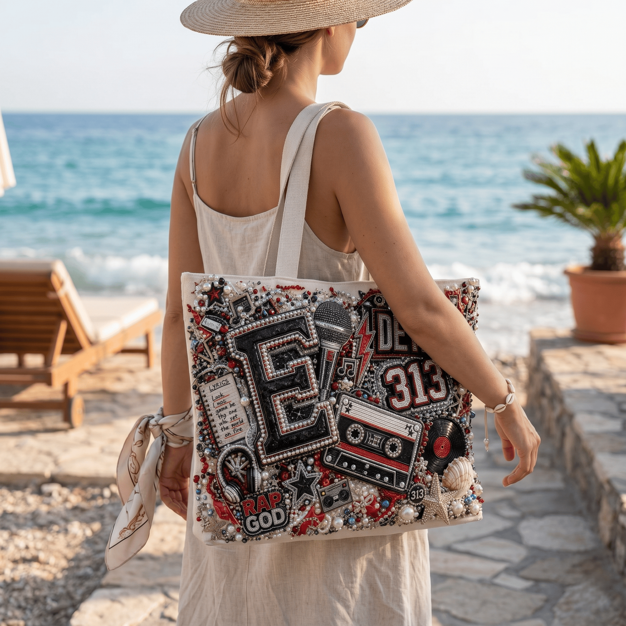 EMN Summer Vibes Tote Bag HTTT