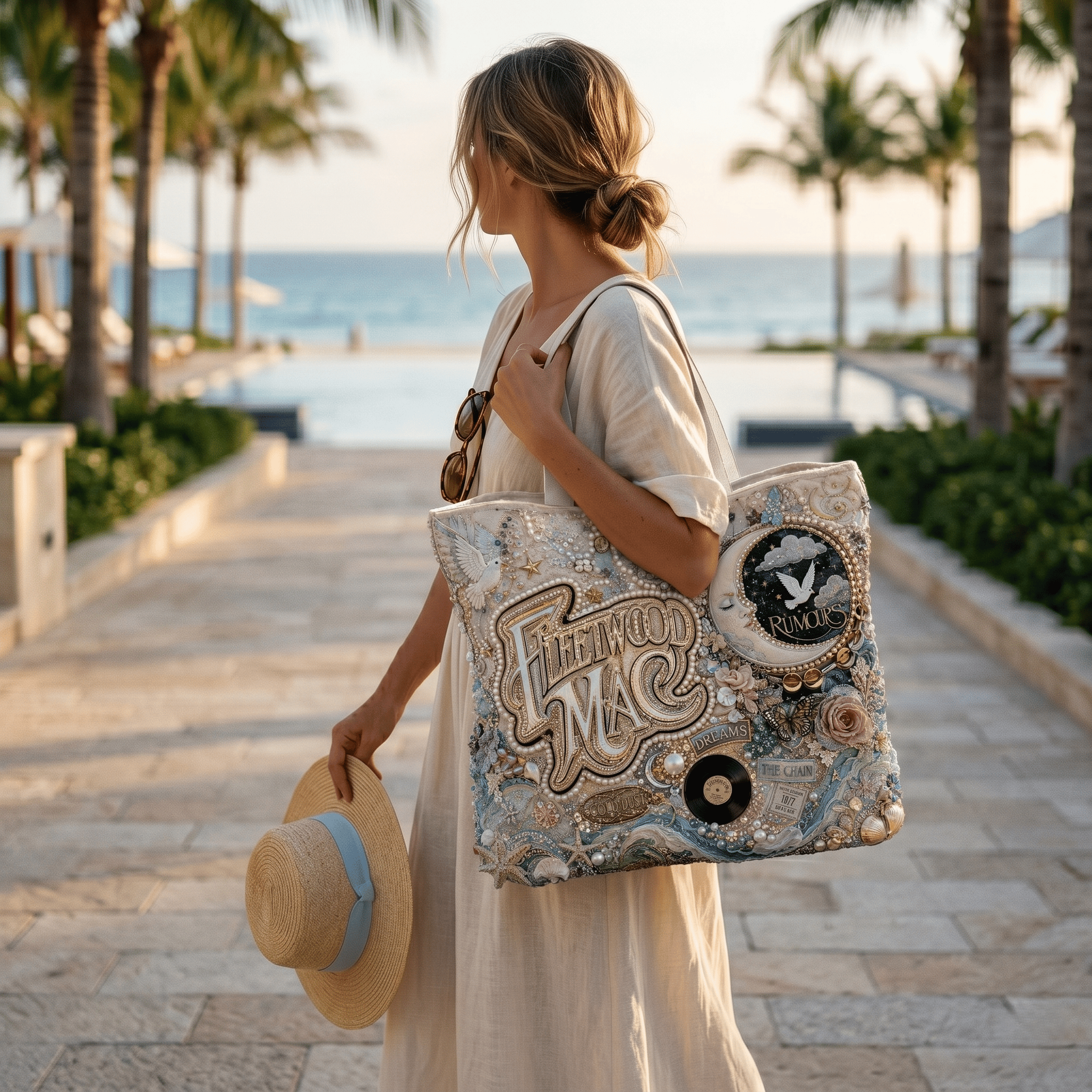 FLM Summer Vibes Tote Bag HTTT