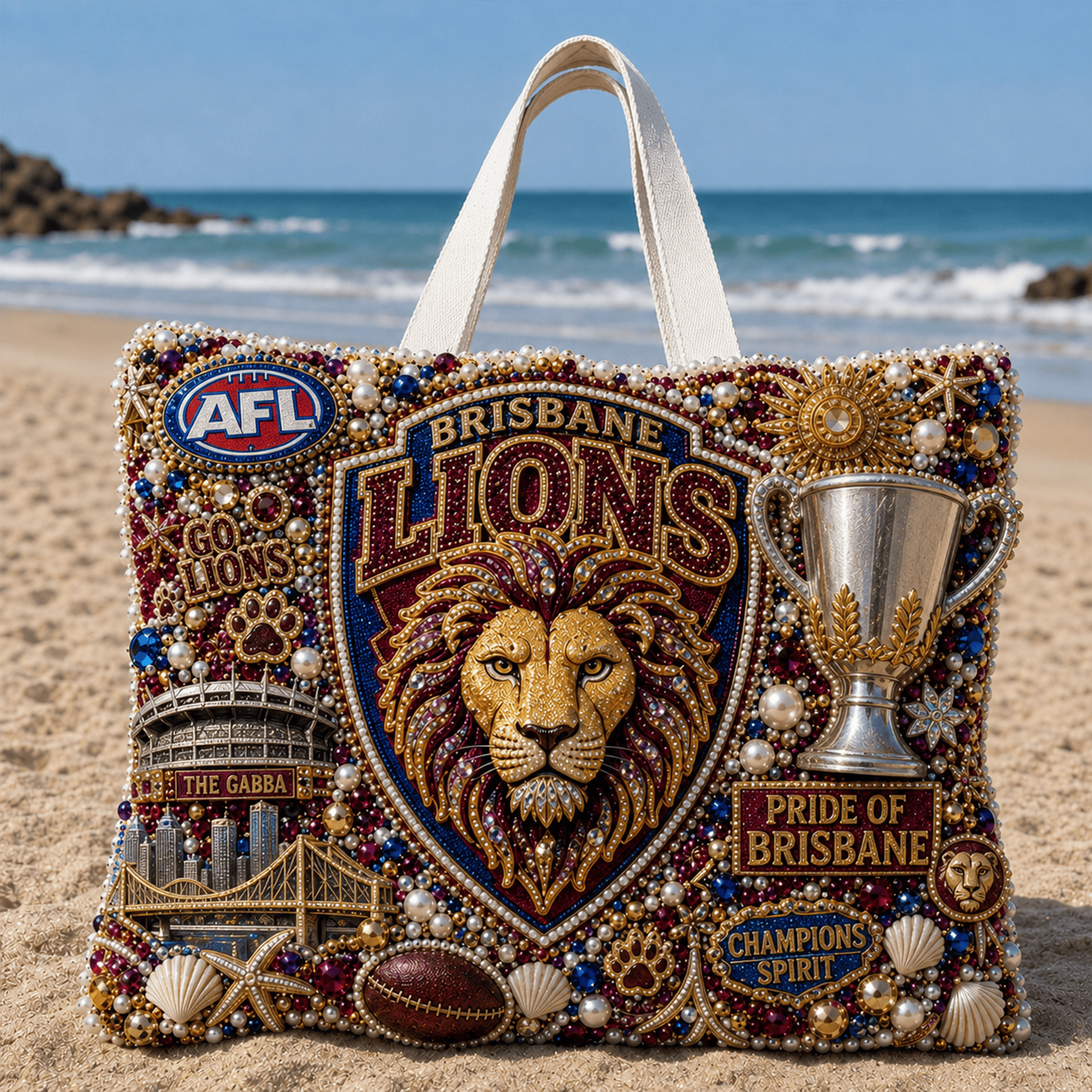 BRBL Summer Vibes Tote Bag LNTH