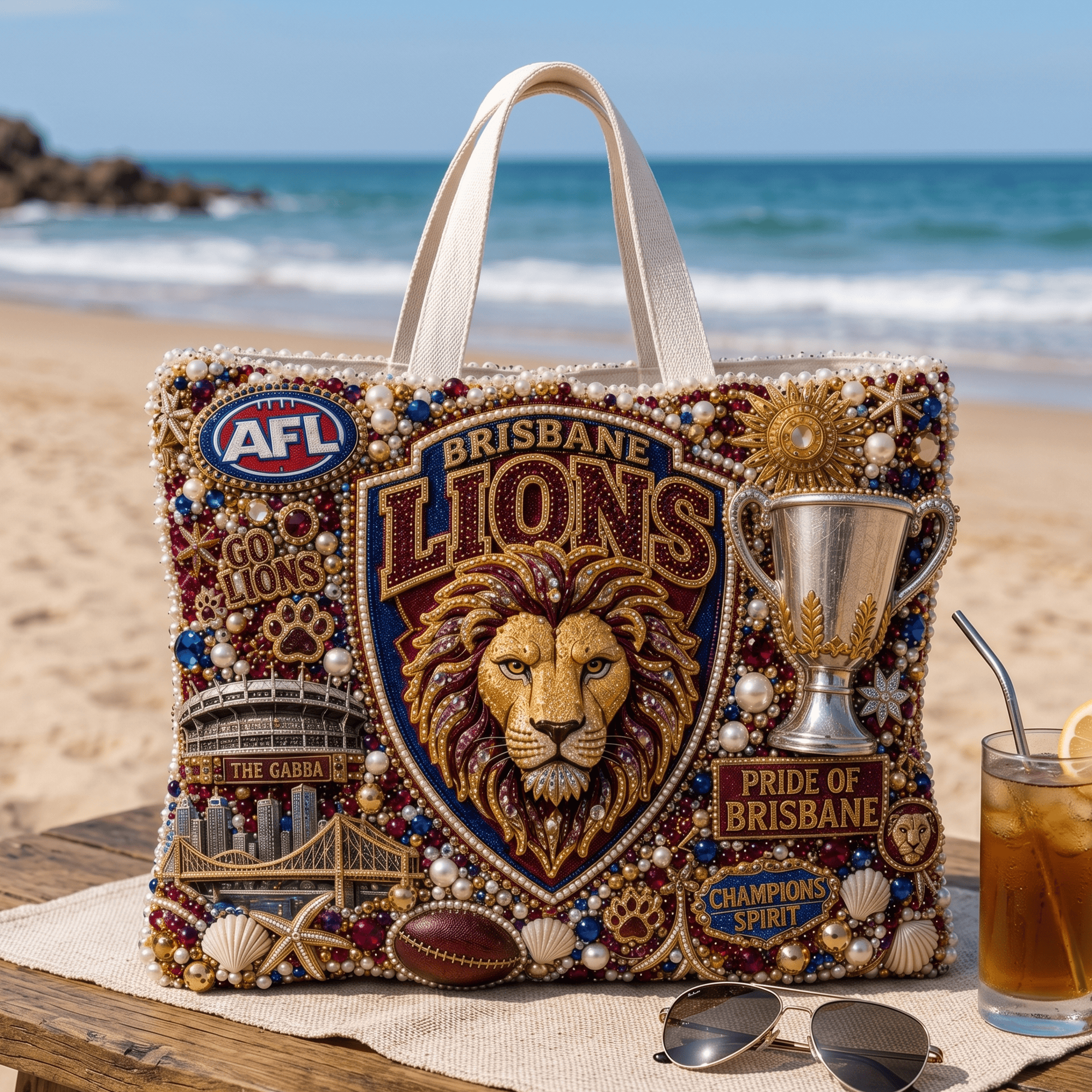 BRBL Summer Vibes Tote Bag LNTH