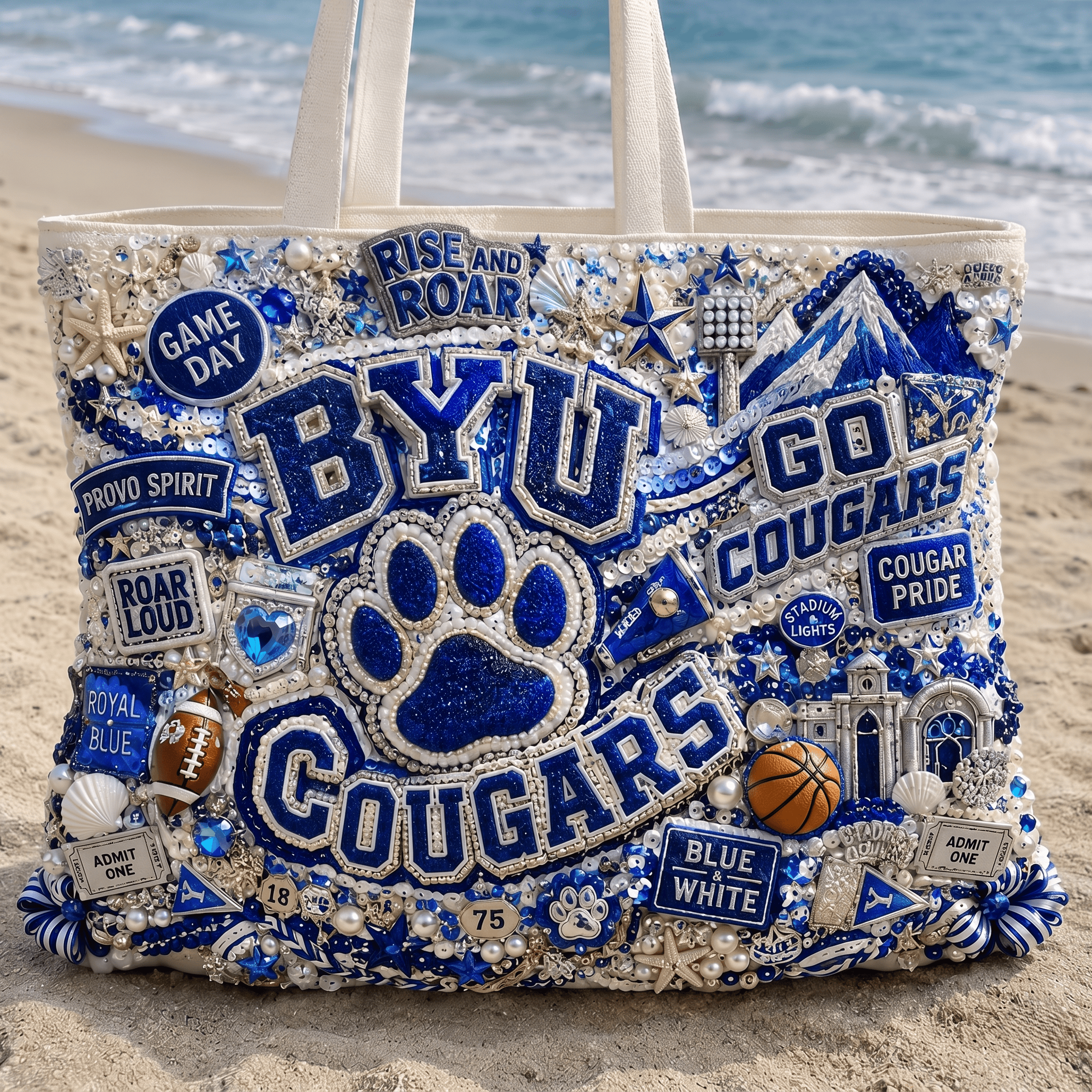 BYU Summer Vibes Tote Bag HTTT