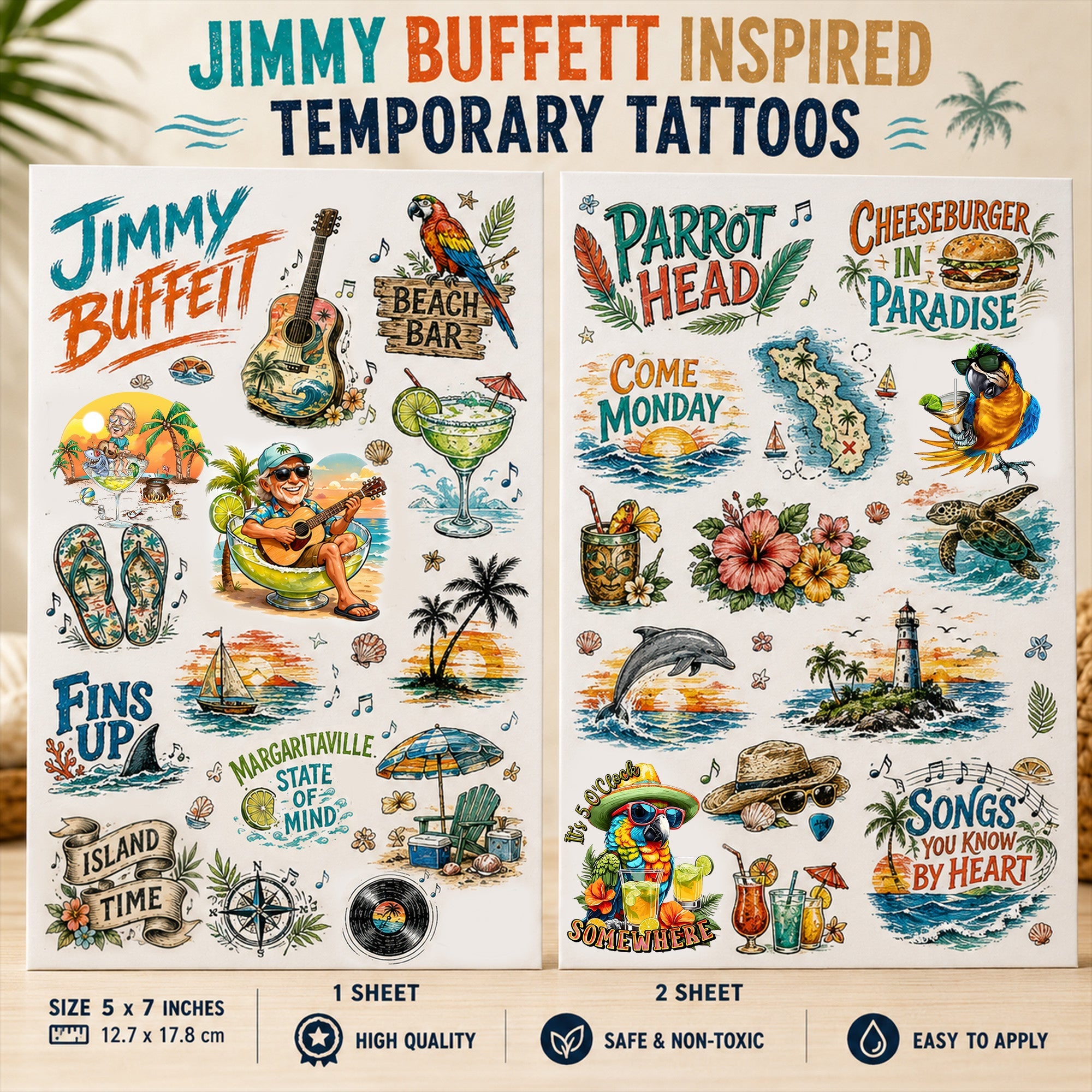 JMBF Premium Temporary Tattoo HTTT
