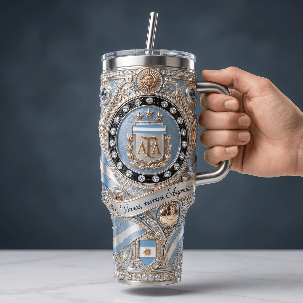 Premium AGTN 40oz Tumbler With Handle TNSM