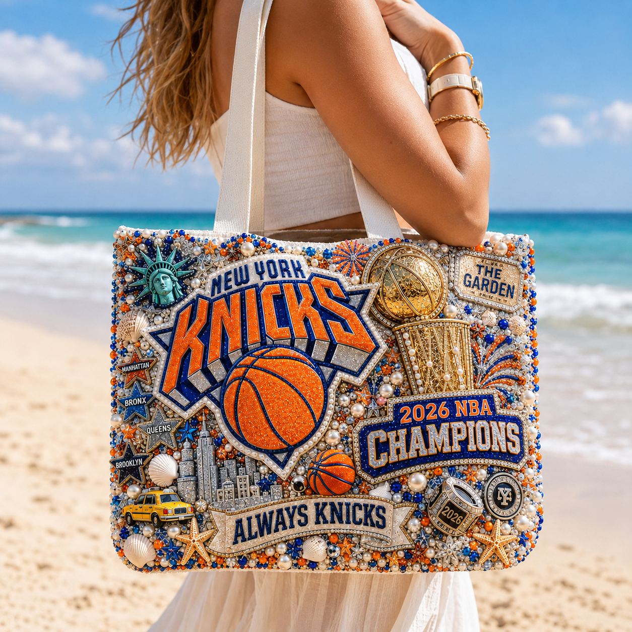 NYK Summer Vibes Tote Bag LNTH