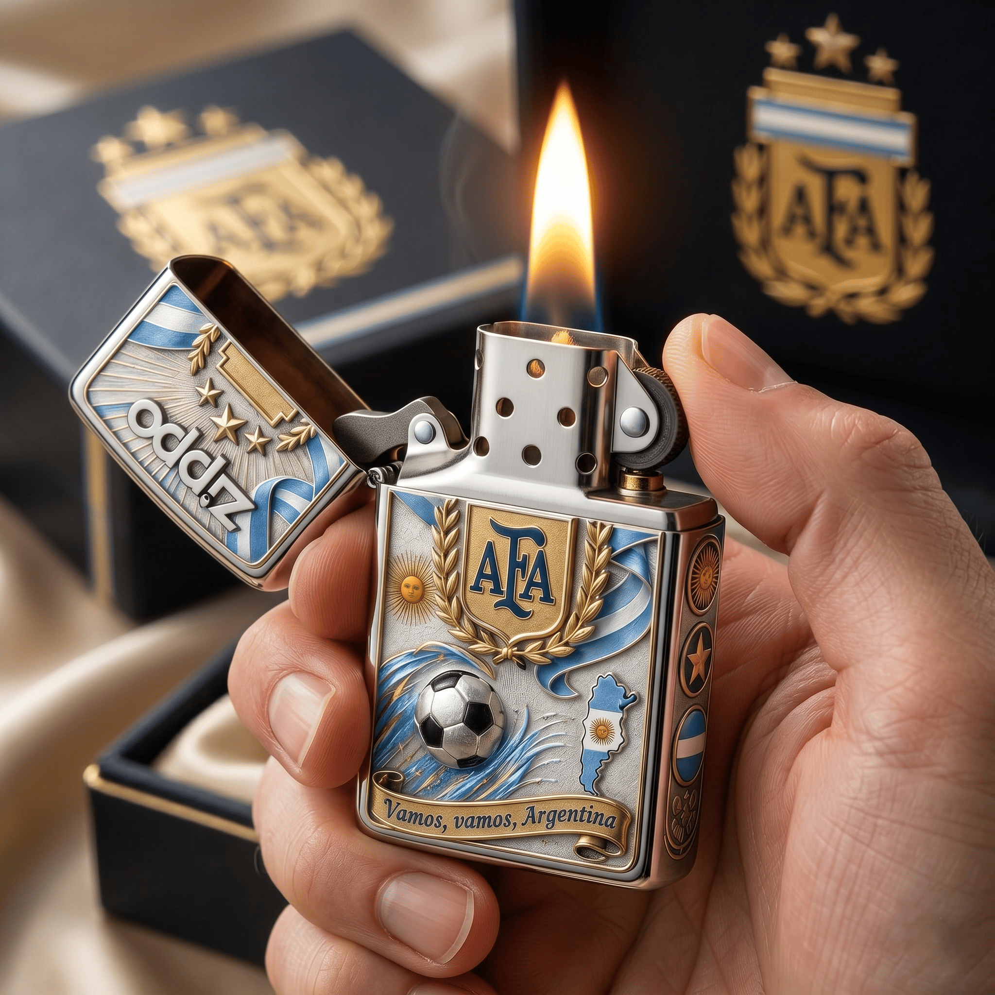 Premium AGTN Zippo Lighter TNSM