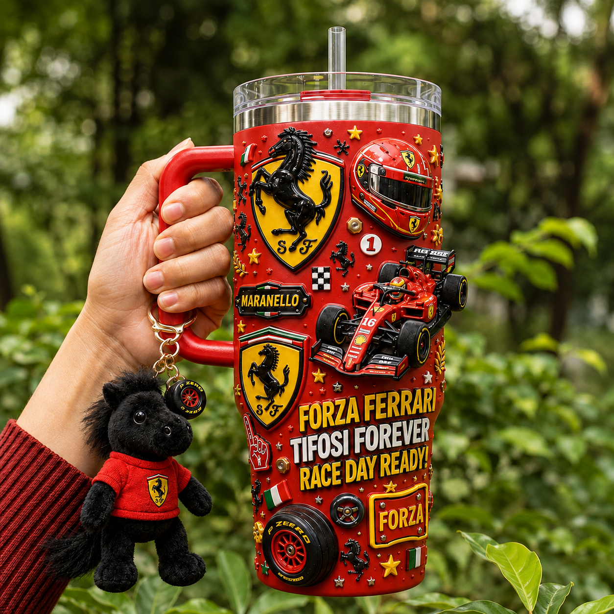 FRR 40oz Tumbler With Handle DNBN