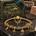 NJT Gold Charm Bracelet Set PTKL